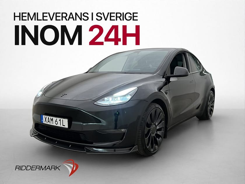 Bild 4 av Tesla Model Y Performance 534hk Värmepump Rattvärme Premium