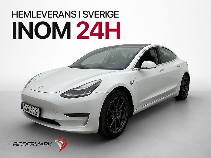 Bild 4 av Tesla Model 3 Long Range AWD 440hk Dragkrok Pano Kamera MOMS