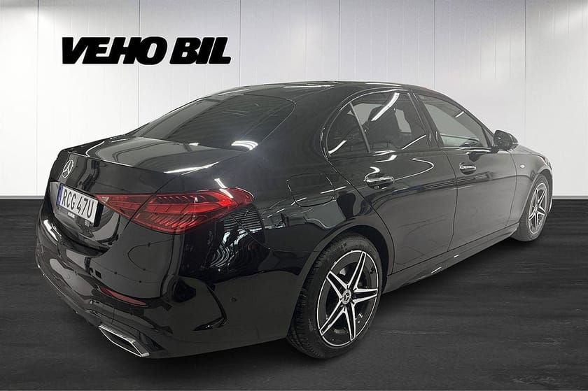 Bild 3 av Mercedes-Benz C 300 e C300 AMG Line Premium | 360 | Dragkrok | Burmester |