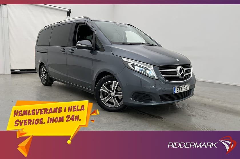 Bild 3 av Mercedes-Benz V 220d 3.1t Värmare Dragkrok B-Kamera 8-Sits