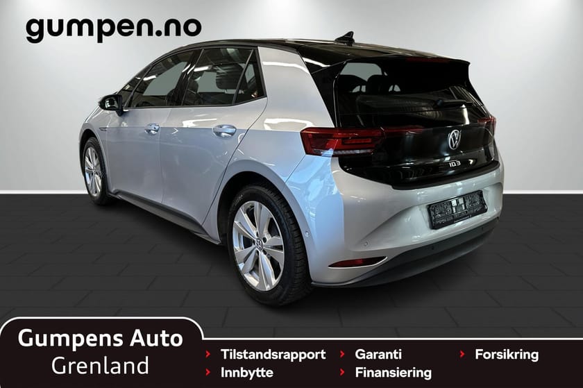 Bilde 3 av Volkswagen ID.3 Pro Performance 58kwh  204hk Navi/Oppv.ratt/ Serviceavtale +