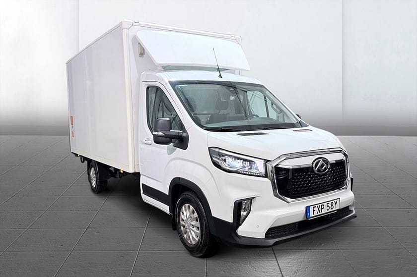 Bild 3 av Maxus e-Deliver 9 Chassi Cab 3sits BG-Lyft Kamera Volymskåp MOMS