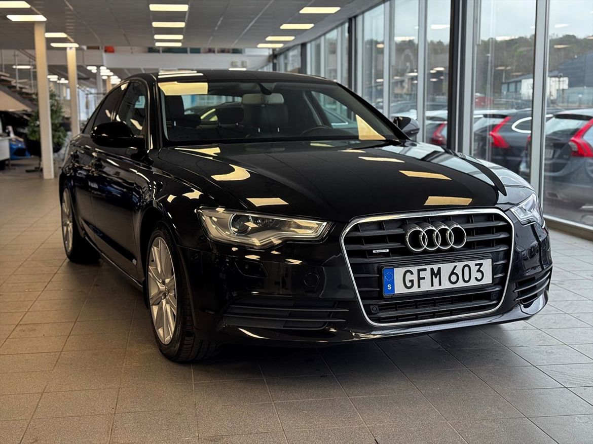 Audi A6 Sedan 3.0 TDI V6 DPF quattro S Tronic, 7-trinn, 245hk, 2011