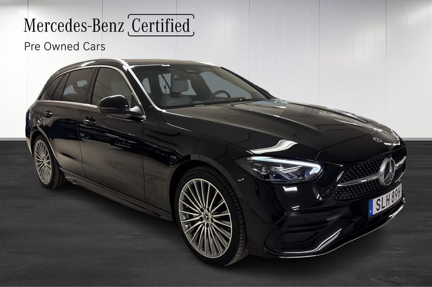 Bild 2 av Mercedes-Benz C 300 T de 4MATIC AMG/360-kamera/Drag/MOMS/Keyless