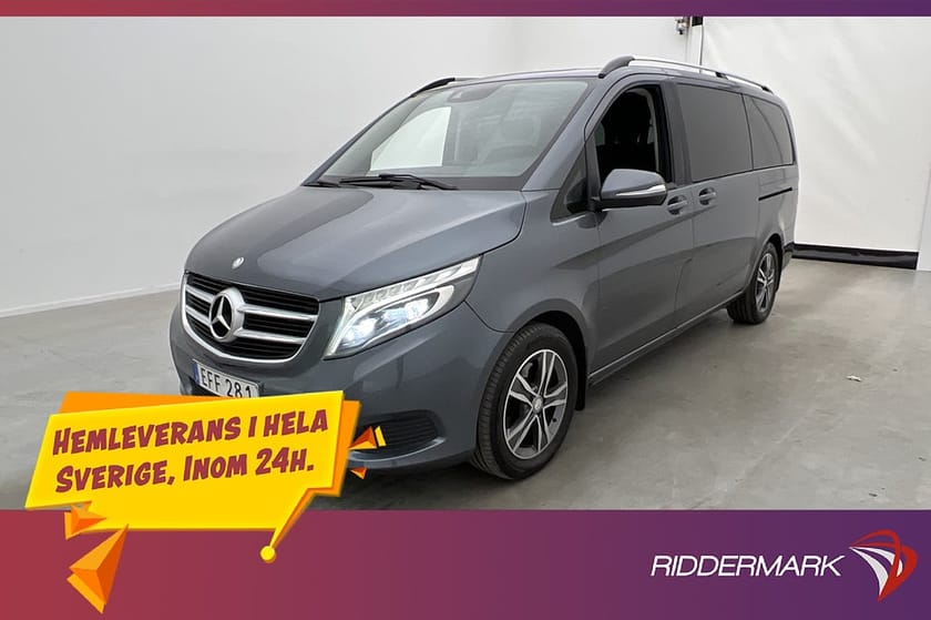 Bild 2 av Mercedes-Benz V 220d 3.1t Värmare Dragkrok B-Kamera 8-Sits