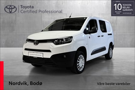 Toyota ProAce City L2 Lang 4x4 skyvedør begge sider | SmartCargo|
