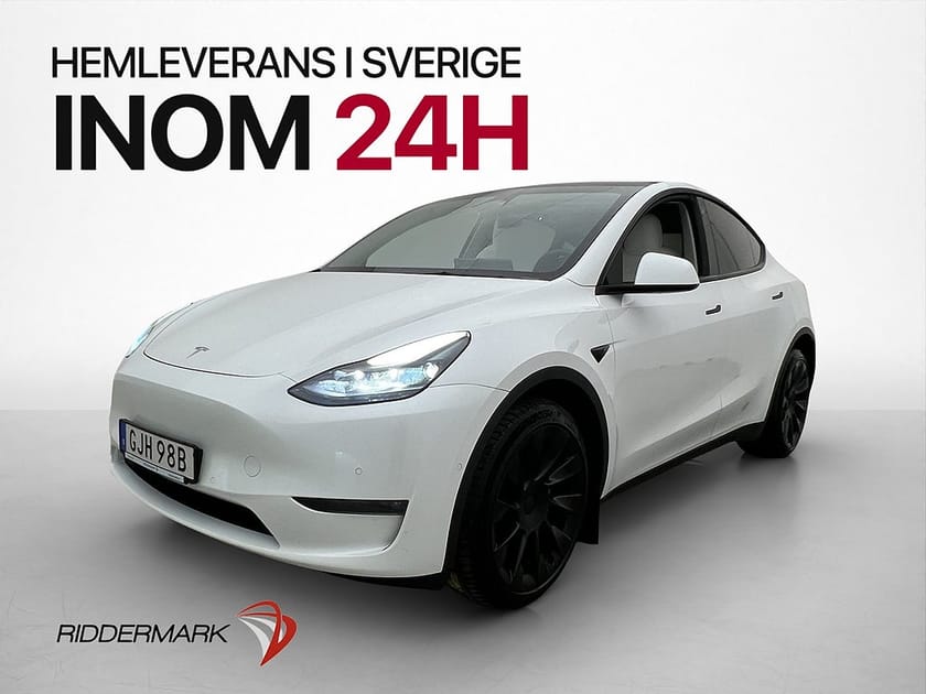 Bild 4 av Tesla Model Y Long Range AWD Pano Ljus Interiör Kamera