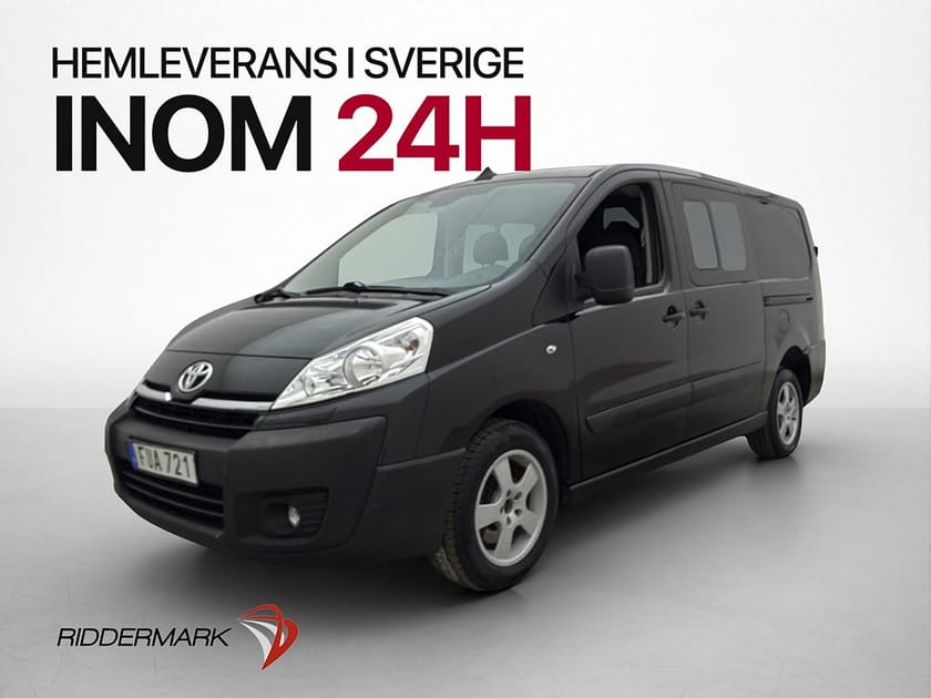 Bild 3 av Toyota ProAce Skåpbil CrewVan Ny-Kamrem Dragkrok 2xDörrar 6-Sits