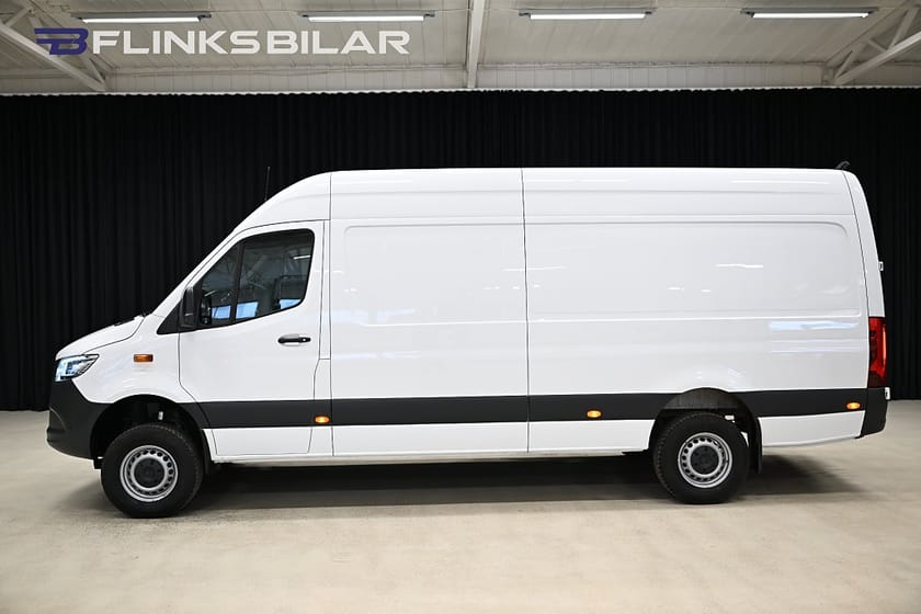 Bild 2 av Mercedes-Benz Sprinter 319 CDI 4x4 Panel Van 190HK Servicebil|V-Inredd|Leasbar|SeUtr!