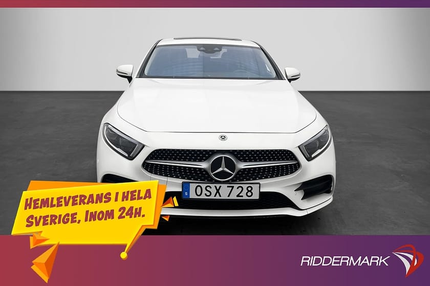 Bild 2 av Mercedes-Benz CLS 400 d 4MATIC 4M AMG Premium Plus Taklucka Luft