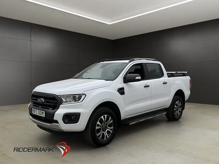 Ford Ranger Dubbelhytt Wildtrak 213hk 4x4 Värm Drag Diff B-Kamera Moms