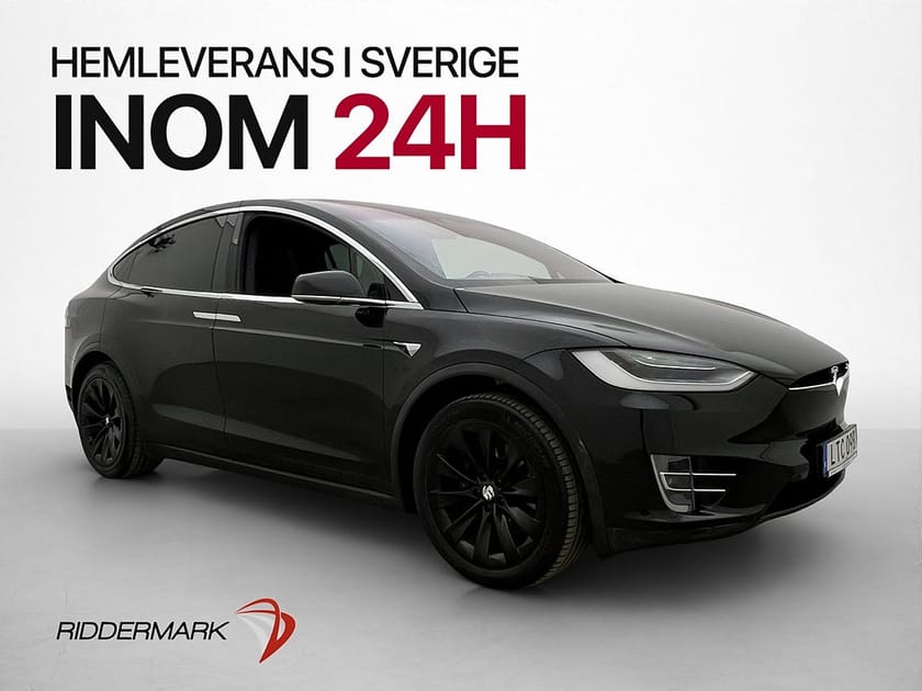 Bild 1 av Tesla Model X Long Range 423hk AWD  Pano Navi Kamera