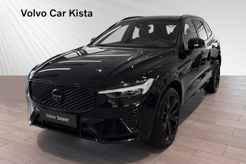 Bild 1 av Volvo XC60 T6 Plus Black Nordic Edition Luftfj HUD Drag H/K