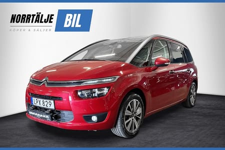 Citroën Grand C4 Picasso 2.0 150 HK HDI EAT DRAG NAVI B-KAMERA PDC NYBES