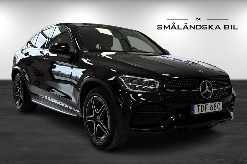 Bild 3 av Mercedes-Benz GLC 220 d Coupé 4MATIC 220d AMG Line Sidesteps, Drag, Nighpackage