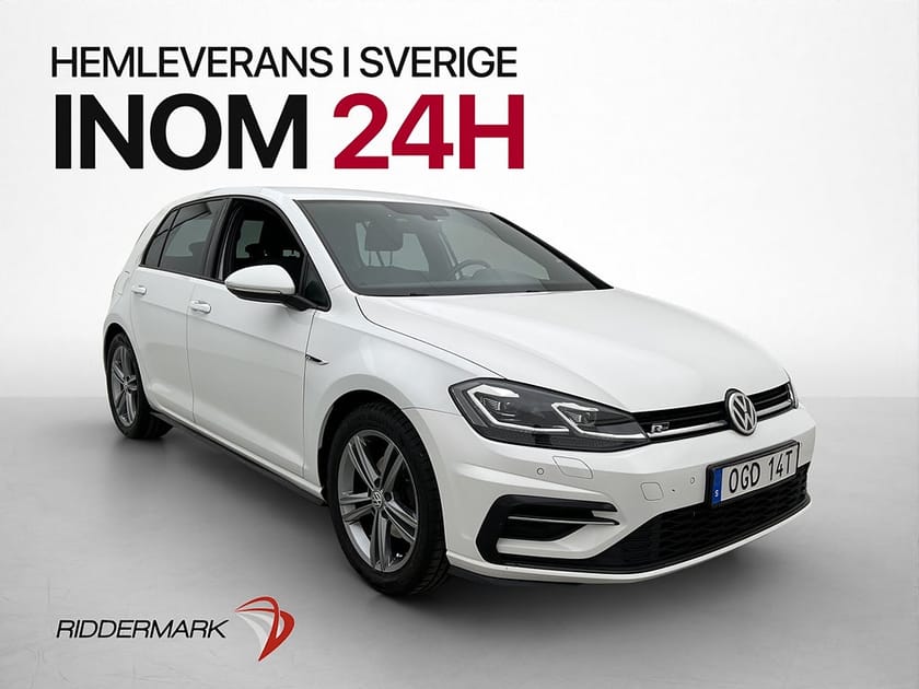 Bild 1 av Volkswagen Golf TSI 150hk R-Line Cockpit Sensorer CarPlay