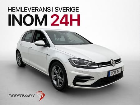 Volkswagen Golf TSI 150hk R-Line Cockpit Sensorer CarPlay