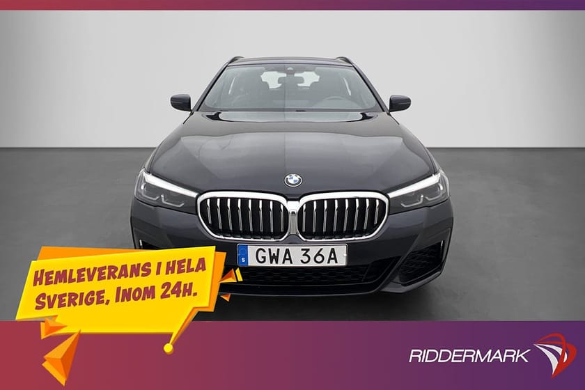 Bild 2 av BMW 520d xDrive Touring 190hk M Sport Skinn Kamera Navi CarPlay Drag