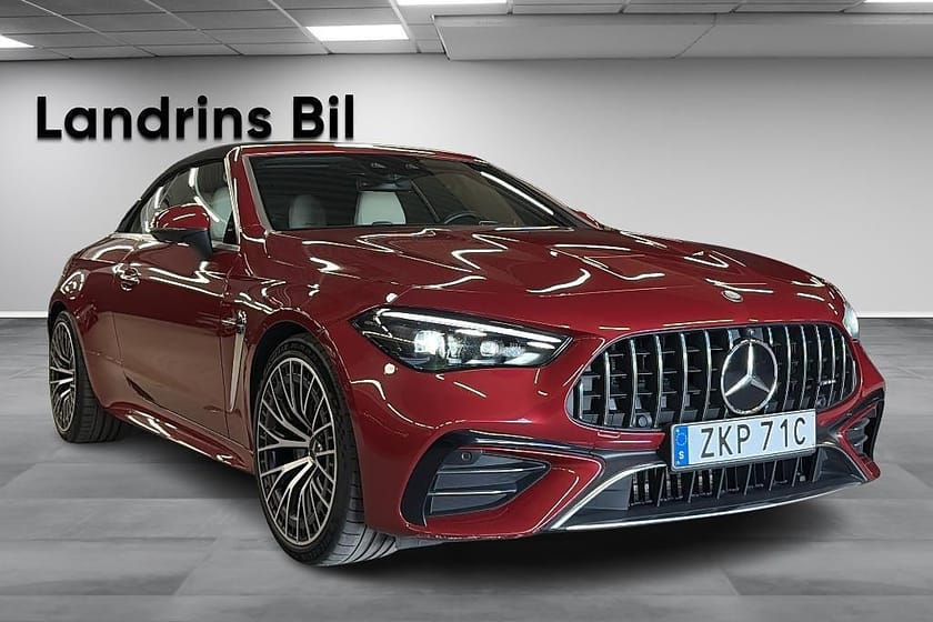 Bild 3 av Mercedes-Benz AMG CLE 53 4MATIC+ Cabriolet Cab,Premiumplus,värmare,drag,MOMS