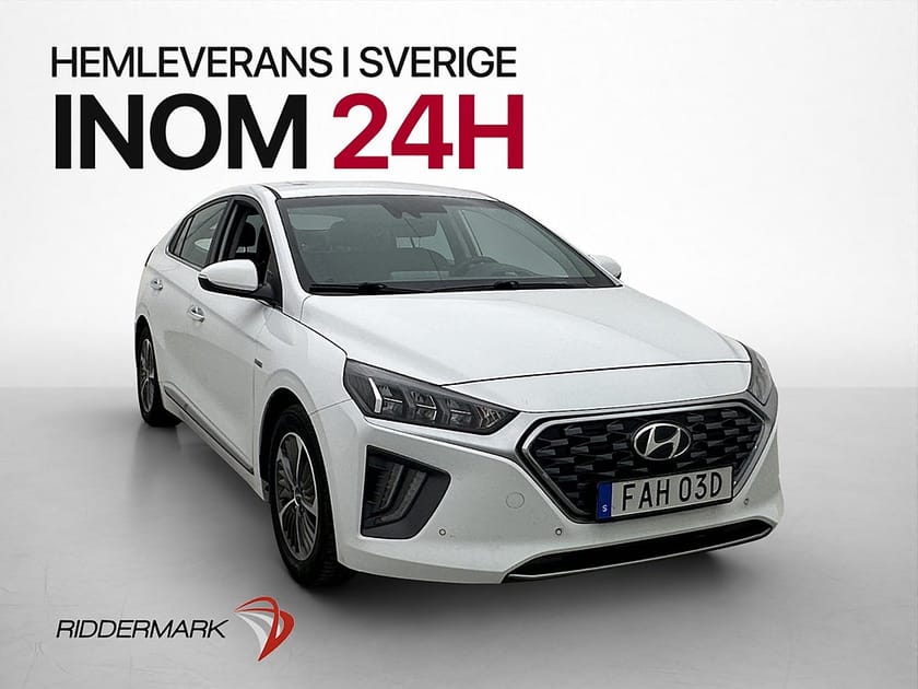 Bild 1 av Hyundai Ioniq Plug-in 164hk Premium Dragkrok Kamera Rattvärm