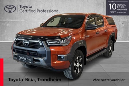 Toyota Hilux Dobbelcab 2.4 Diesel D-4D 150 hk Invincible Automat