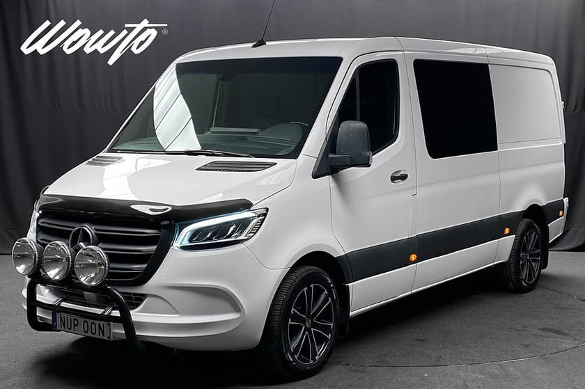 Bild 1 av Mercedes-Benz Sprinter 319 CDI Panel Van V6 190HK 5-Sits /Crossbuss