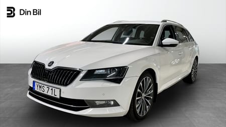 Škoda Superb Kombi 2.0 TDI 190hk 4x4 L&K Drag Värmare Kamera