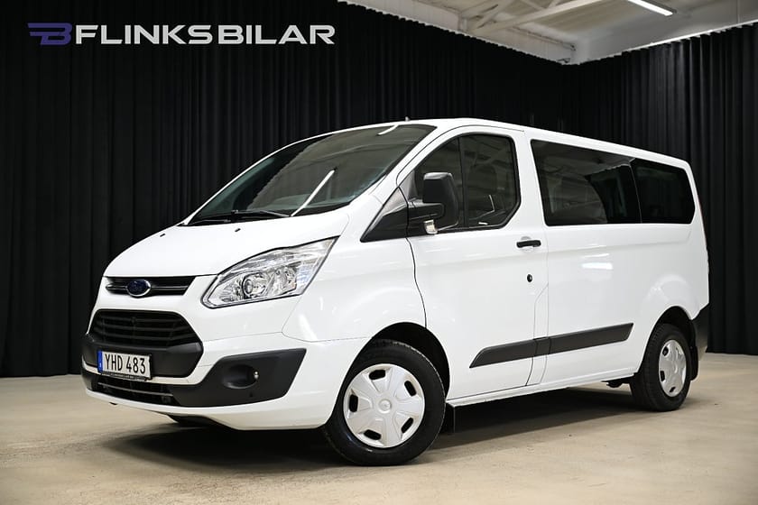 Bild 1 av Ford Transit Custom 310 Kombi 130HK 9-Sits|Lågmil|Ny-Kamrem|Moms