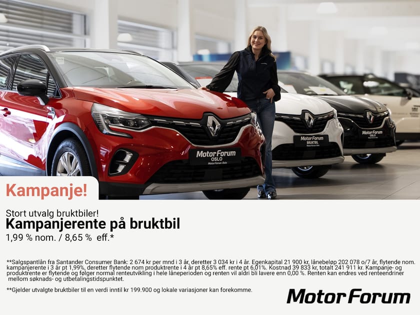 Bilde 2 av Renault Captur E-TECH Plugin-Hybrid 160 R.S. LINE PHEV | RENTEKAMPANJE 1.99% | ACC