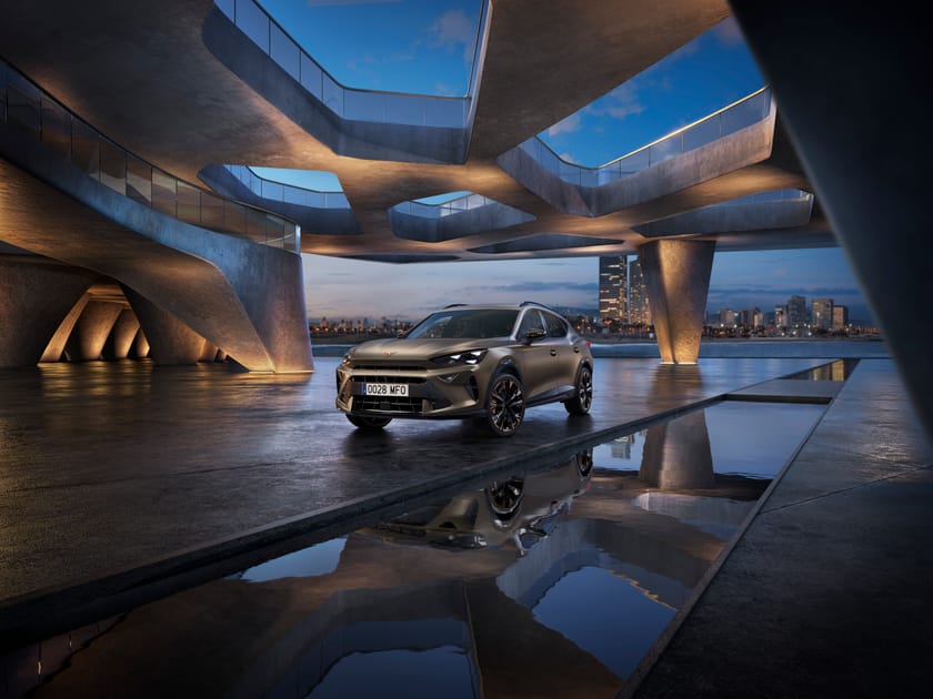 Nya CUPRA Formentor bakgrundsbild