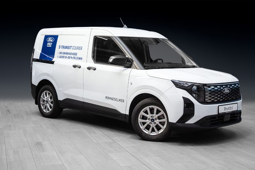 Bilde 1 av Ford E-Transit Courier Trend 301km WLTP / KROK / CC / 10-80% på 23 min!