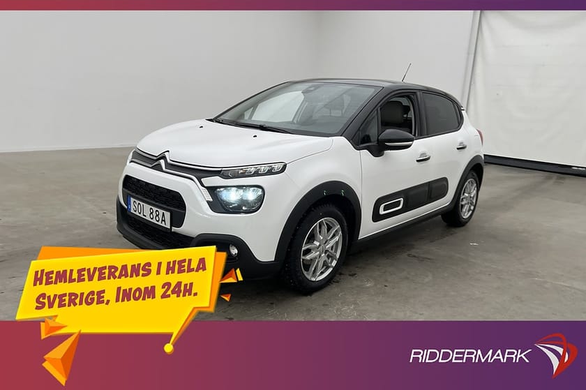 Bild 1 av Citroën C3 1.2 110hk Shine P-Sensorer CarPlay  MOMS