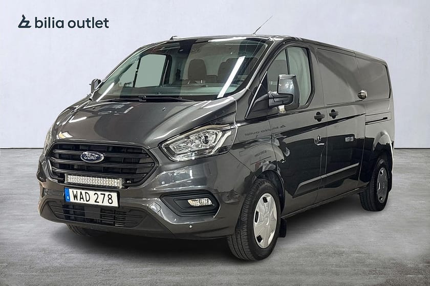 Bild 1 av Ford Transit Custom 300 2.0 EcoBlue SelectShift 3-sits 130hk Drag