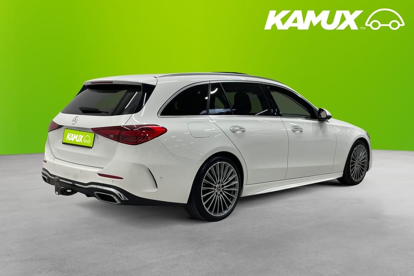 Bild 4 av Mercedes-Benz C 220 T d 4MATIC 220d 9G-Tronic 200hk AMG Pano 360° Värmare HuD Drag