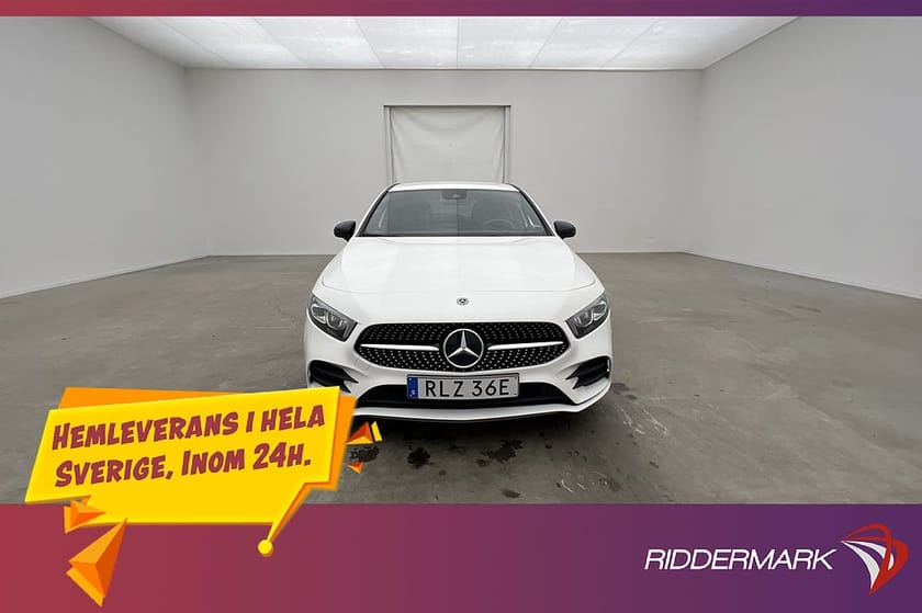 Bild 2 av Mercedes-Benz A 200 AMG Widescreen Kamera Navi Halvskinn