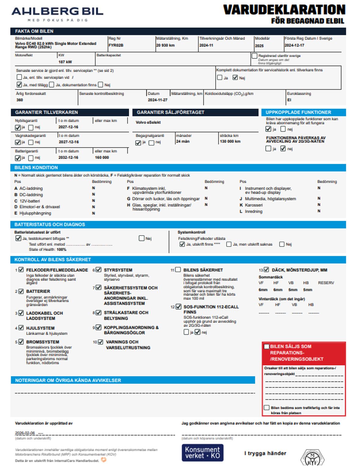 Volvo EC40 2025 - miniatyr 19