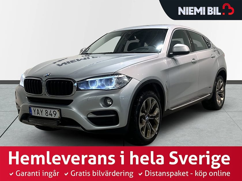 Bild 1 av BMW X6 xDrive30d Drag Dvärm GPS H/K Kamera 360° Pano SoV