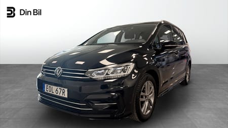 Volkswagen Touran 7-seater TSI150 DSG R-Line/7sits/Plus/Drag/P-värmare