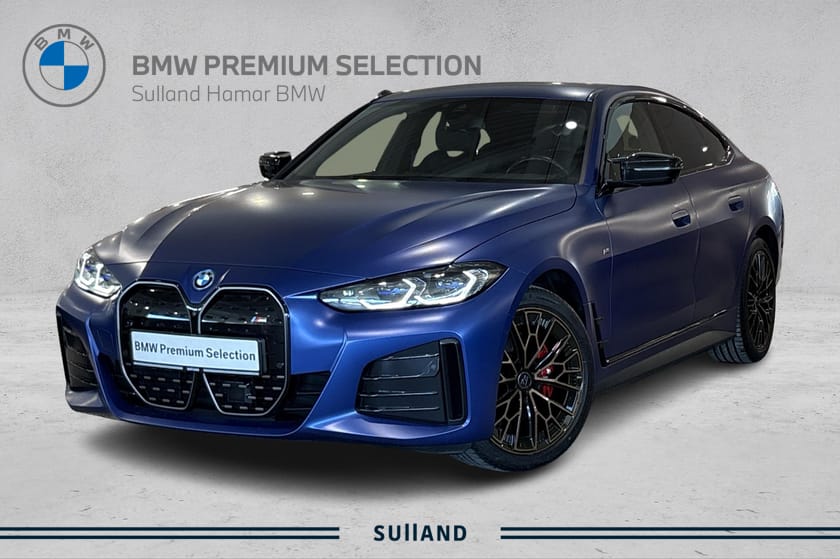 Bilde 1 av BMW i4 M50 xDrive Gran Coupé Fully Charged MPRO Frozen H.up HiFi  Laser