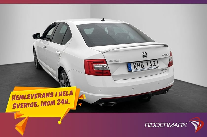 Bild 4 av Škoda Octavia RS Skoda 2.0 TDI Kamera Värm Skinn Adapt-fart Drag