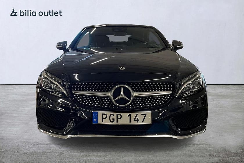 Bild 3 av Mercedes-Benz C 250 Cabriolet AMG Line B-Kam / Navi / Burmester / Skinn