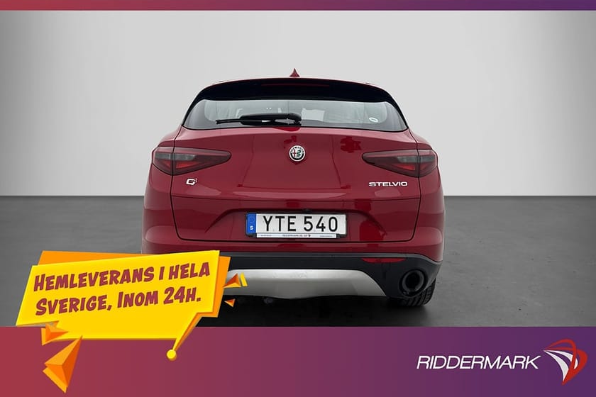 Bild 5 av Alfa Romeo Stelvio Turbo Q4 280hk AWD Navi Kamera Skinn Drag