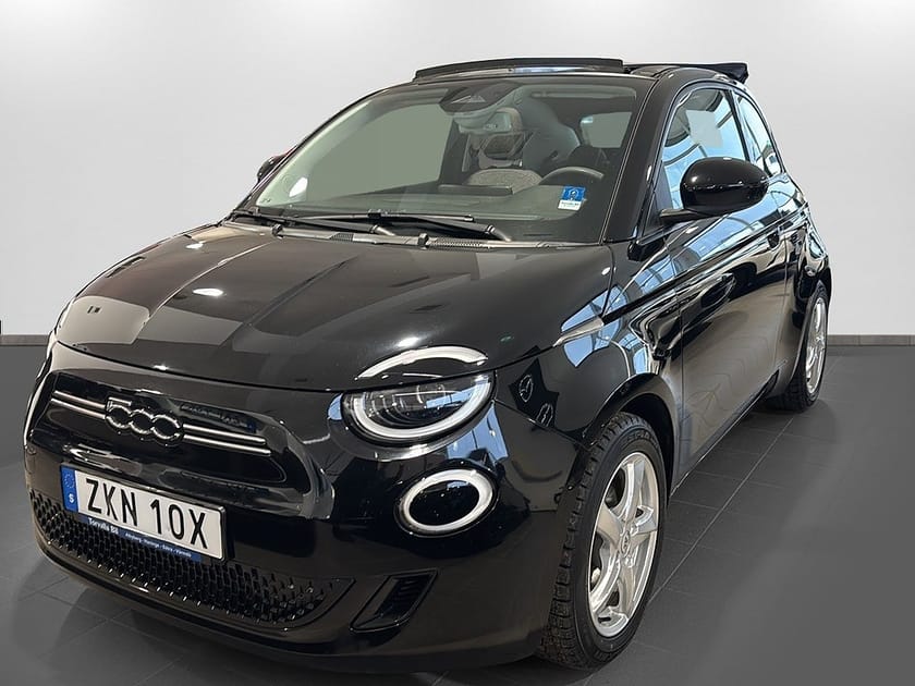 Bild 1 av Fiat 500Ce 500C 500c 118hk CAB CABRIOLET Icon Carplay LADDBOX PÅ KÖPET!
