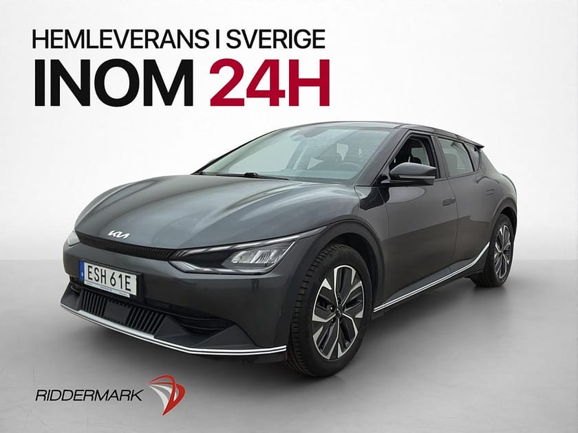 Bild 3 av Kia EV6 77.4 kWh Dragkrok Kamera Halvskinn CarPlay MOMS