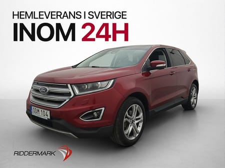 Ford Edge 2.0 Bi-Turbo AWD 210hk Titanium Pano Värmare Drag