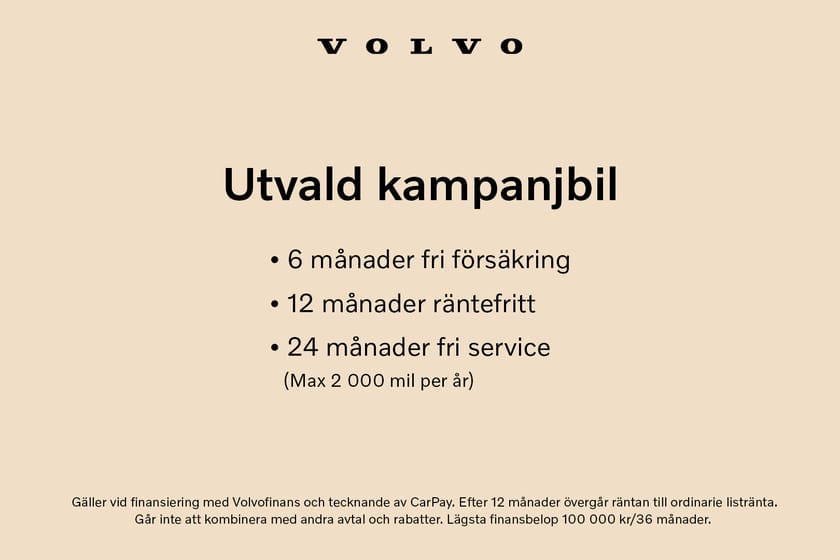 Bild 2 av Volvo V60 T6 Plus Dark / klimatpaket / 0% RÄNTA