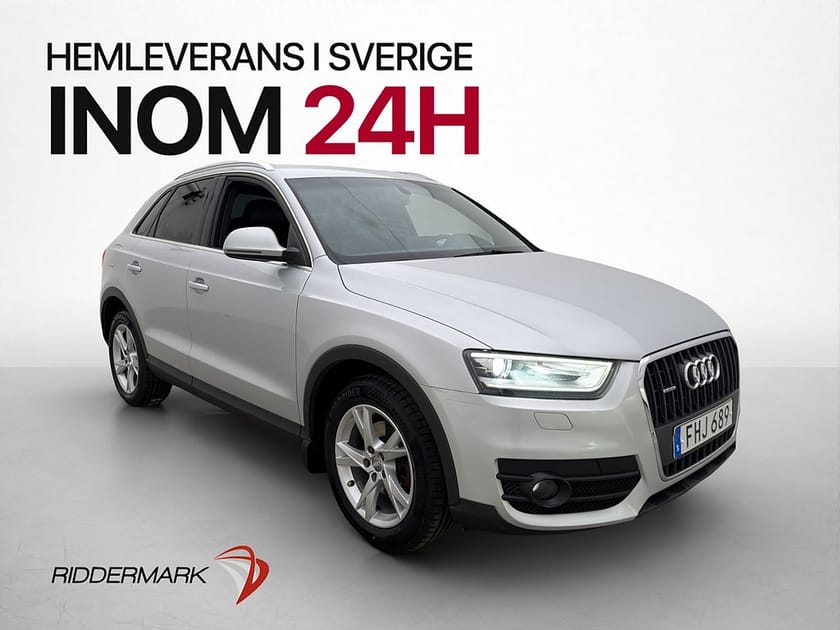 Bild 1 av Audi Q3 Quattro Comfort 177hk Drag Sportstolar 0.59l/mil