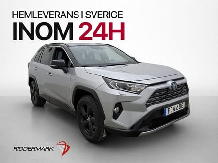Toyota RAV4 Hybrid E-CVT 218hk Style Kamera Navi Rattvärm