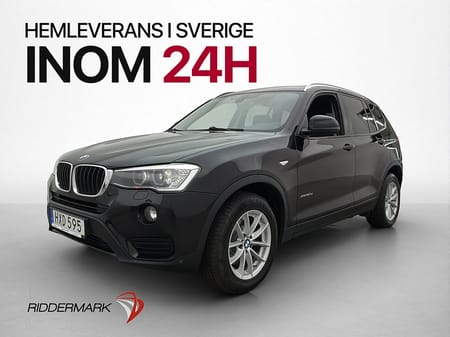 BMW X3 xDrive20d M-Värmare P-Sensorer Elstolar Dragkrok