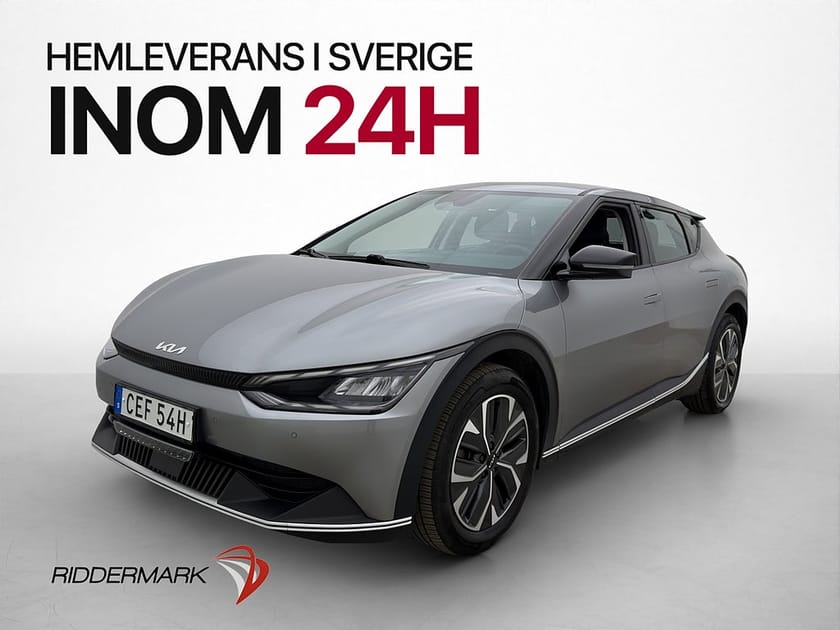 Bild 1 av Kia EV6 77.4 kWh Värmare Kamera Rattvärme Navi CarPlay MOMS